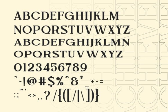 Slim Two Font PNG with transparent background - Preview 5