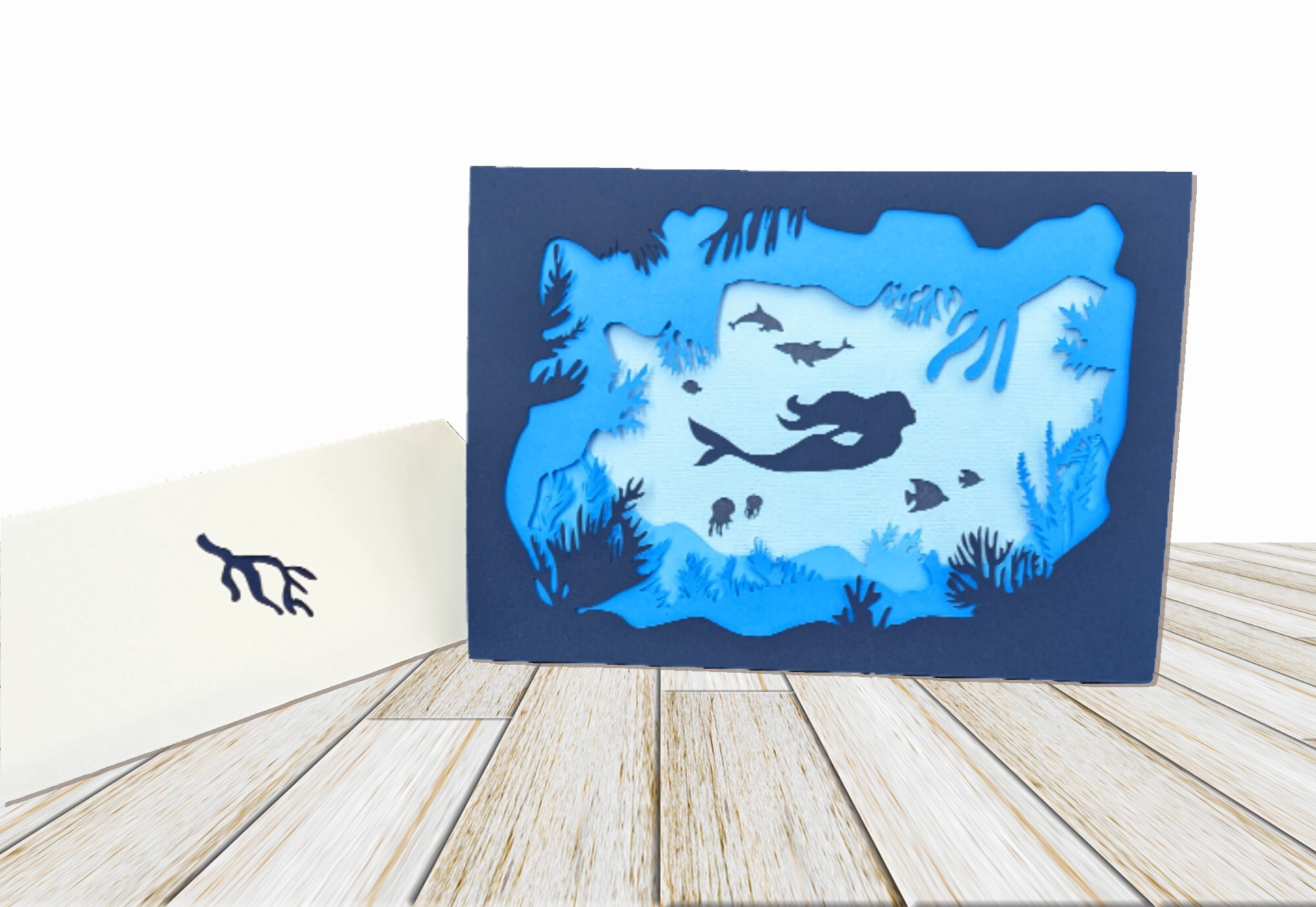Under the Sea Layered Card