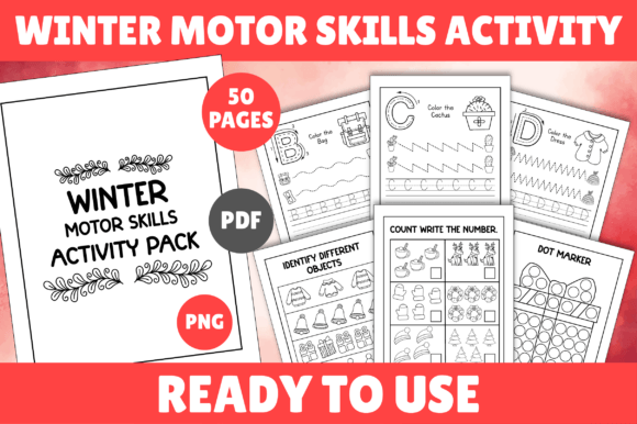 Winter Motor Skill Activity Pack
