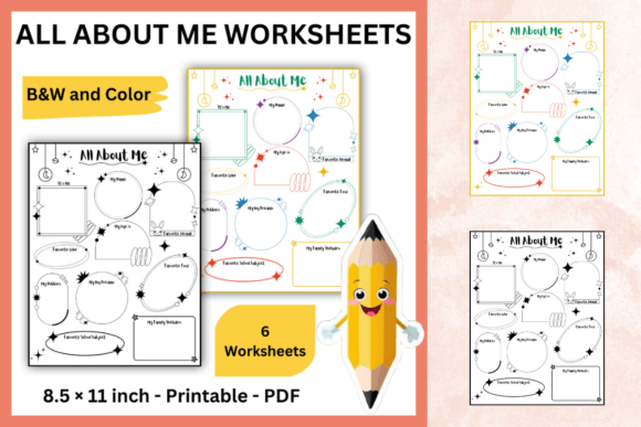 All About Me Printables