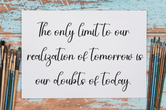 Angela Signature Font - Preview 2