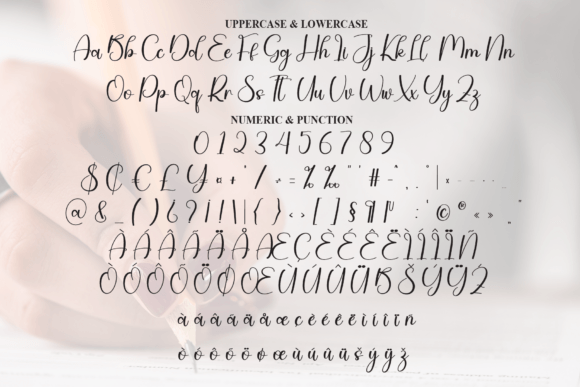 Angela Signature Font - Preview 6