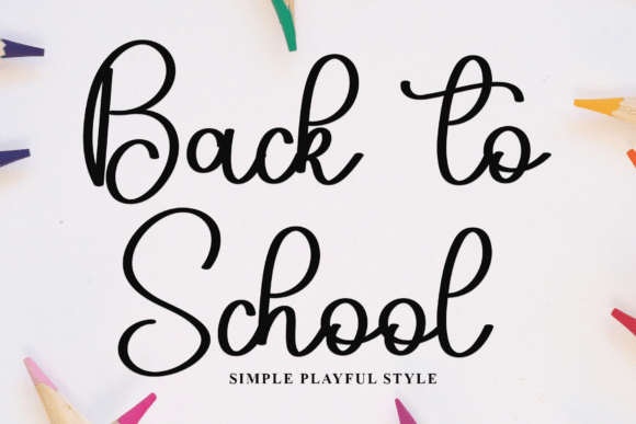 Beautiful Collection Font - Preview 3