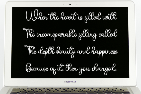 Beautiful Collection Font - Preview 5