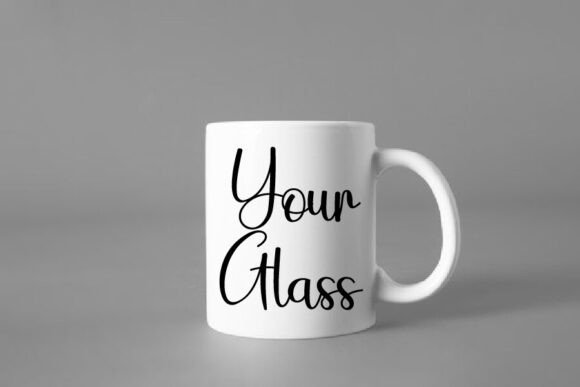 Black White Font - Preview 2
