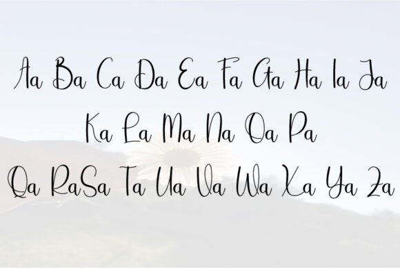 Black White Font - Preview 5