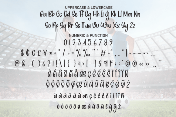 Football Match Font - Preview 6