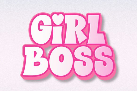 Girly Boho Font PNG with transparent background - Preview 1