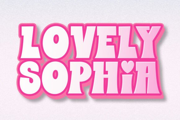 Girly Boho Font PNG with transparent background - Preview 4