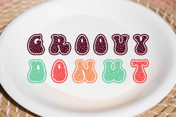 Groovy Donut Font - Preview 2