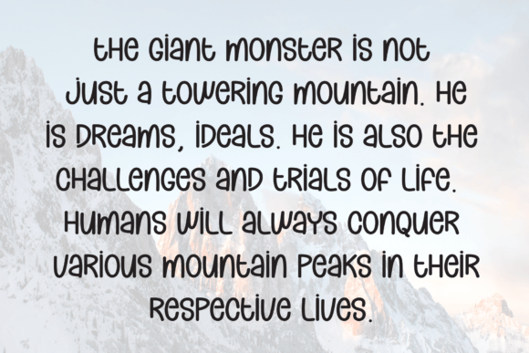 Haunted Drips Font PNG with transparent background - Preview 5