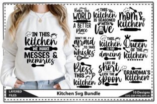 Kitchen Svg Bundle SVG Graphic by Craft Store · Creative Fabrica