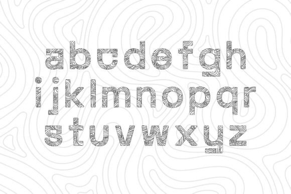 Kuya Kayu Font PNG with transparent background - Preview 4