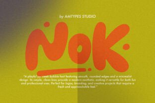 Nok Font by AMSUPPLY · Creative Fabrica
