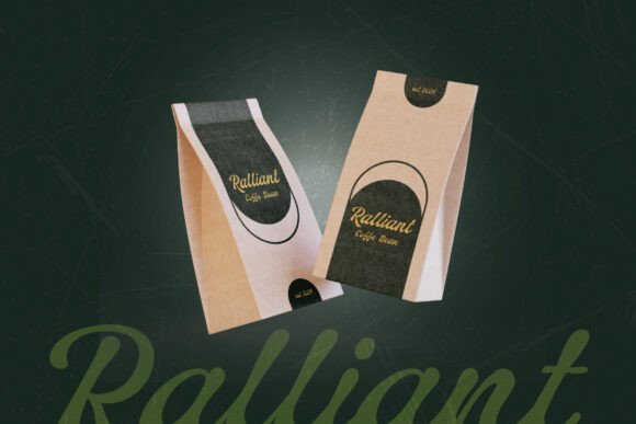 Ralliant Font font preview - 3