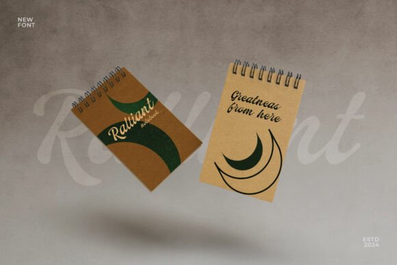 Ralliant Font font preview - 5