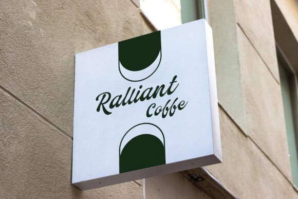 Ralliant Font font preview - 6