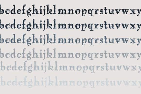 Antique Webbing Font - Preview 3