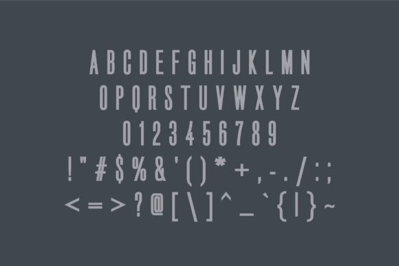 Apollonios Font - Preview 1
