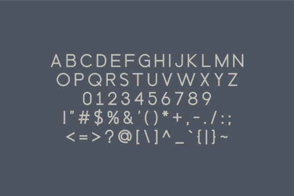 Athenea Font - Preview 1