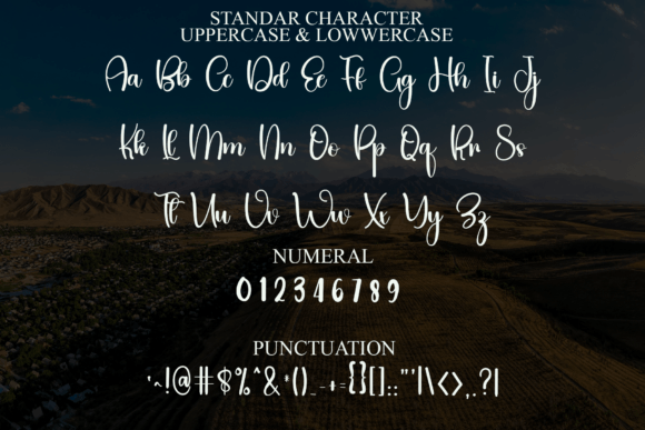 Autumn Memories Font - Preview 2