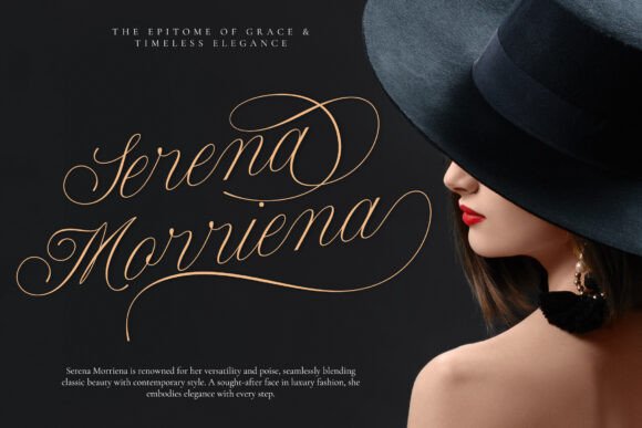 Berseka Font PNG with transparent background - Preview 1