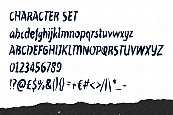 Black Touch Font - Preview 4