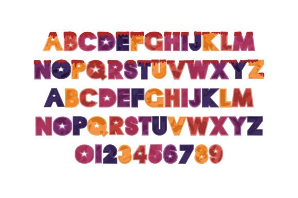 Camo Halloween Font - Preview 5