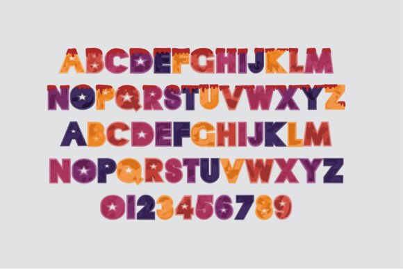 Camo Halloween Font - Preview 6