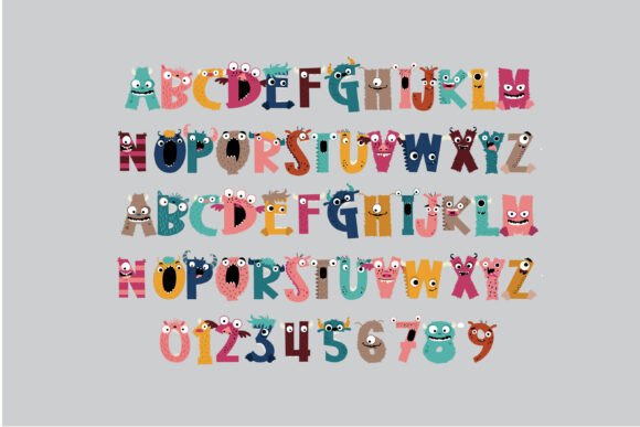 Coffee Monsters Font - Preview 1