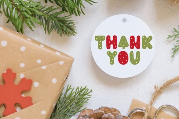 Cozy Christmas Font PNG with transparent background - Preview 6