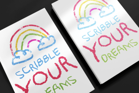 Crayon Fell Font - Preview 2
