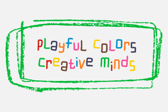 Crayon Glaze Font - Preview 1