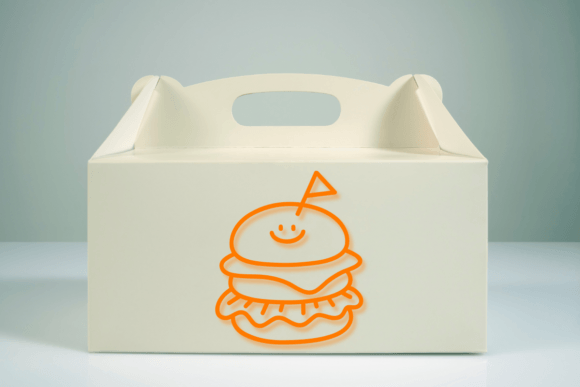 Cute Fast Food Font PNG with transparent background - Preview 5