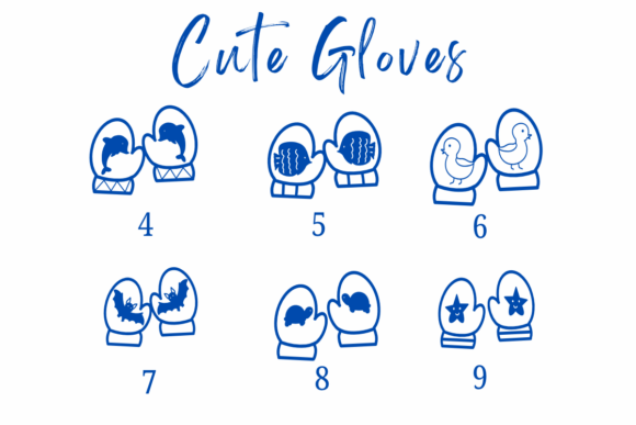 Cute Gloves Font - Preview 3