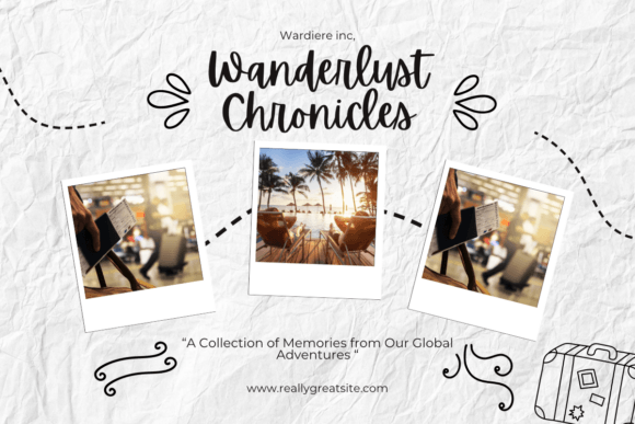 Decorative Line Font - Preview 5