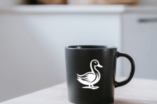 Detailed Duck File Detailed Duck Silhouette Cutting File Graphic by Artful Assetsy ...