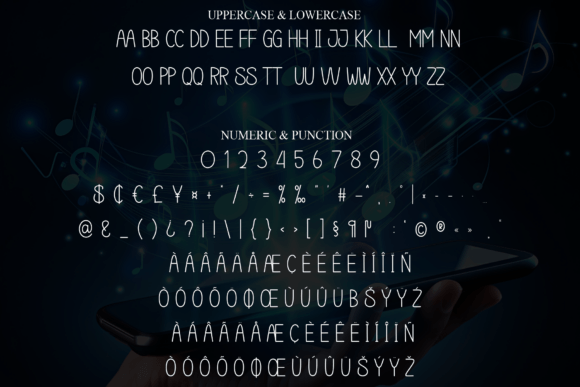 Digital Melody Font - Preview 6