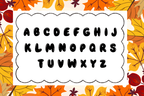 Fall Font - Preview 1