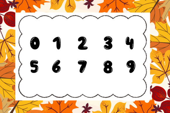 Fall Font - Preview 3