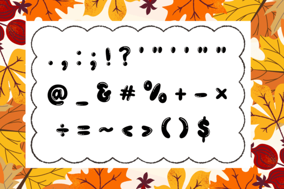 Fall Font - Preview 4