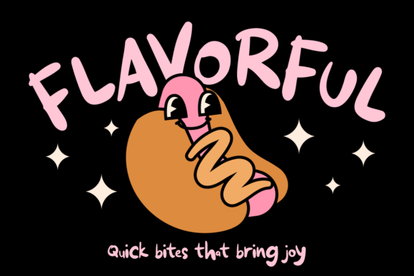 Floopy Blop Font - Preview 3