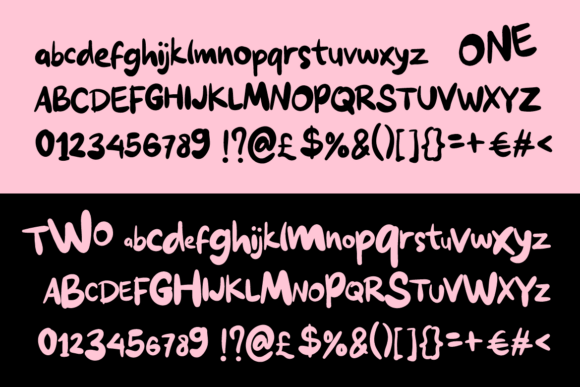 Floopy Blop Font - Preview 4