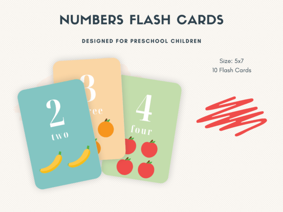 Numbers Flashcards for Early Learning
