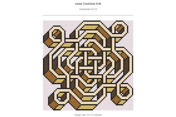 Geometric Cross Stitch Ozzzz CS 10