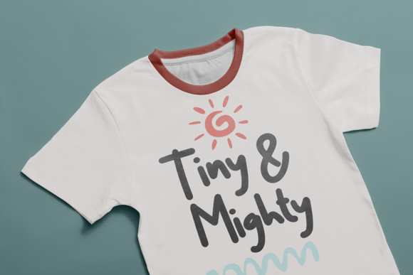 Gloppy Bump Font PNG with transparent background - Preview 3