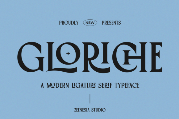 Gloriche Font - Preview 1