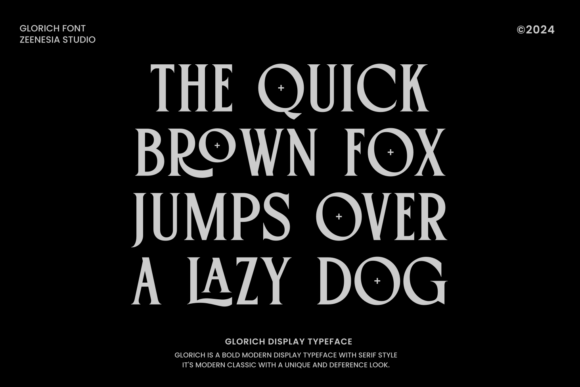 Gloriche Font - Preview 5