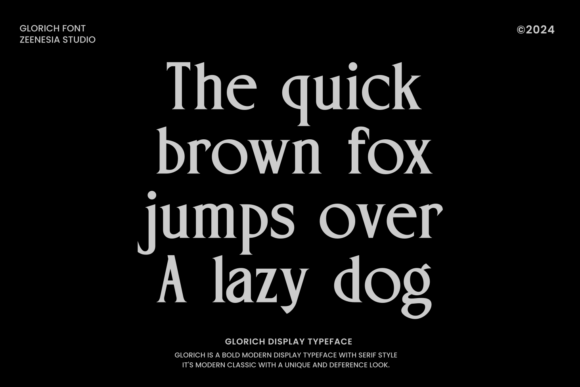 Gloriche Font - Preview 6