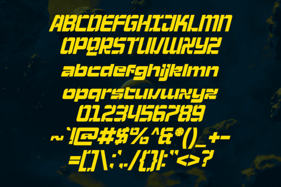 Gorsimo Font PNG with transparent background - Preview 2